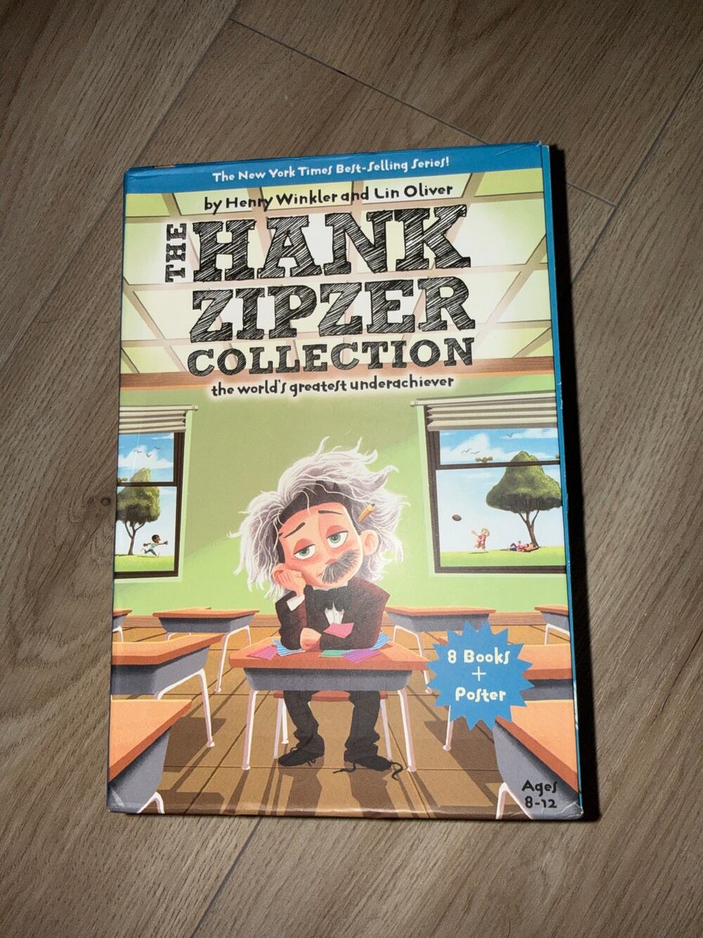 Hank Zipzer Collection Books 1-8 By Henry Winkler and Lin Oliver